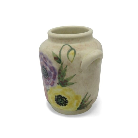 RADFORD Ware Small VASE English Pottery Floral English Country Cottage Vintage 4 - Picture 5 of 11
